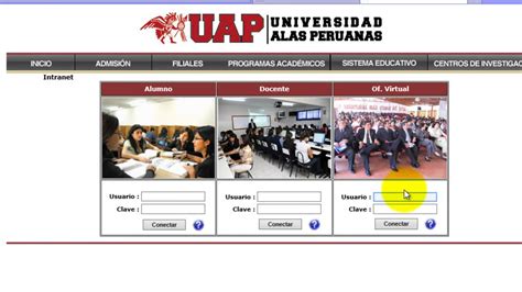 uap intranet|Portal Académico UAP. .